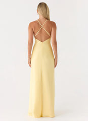 Sundowner Maxi Dress - Yellow